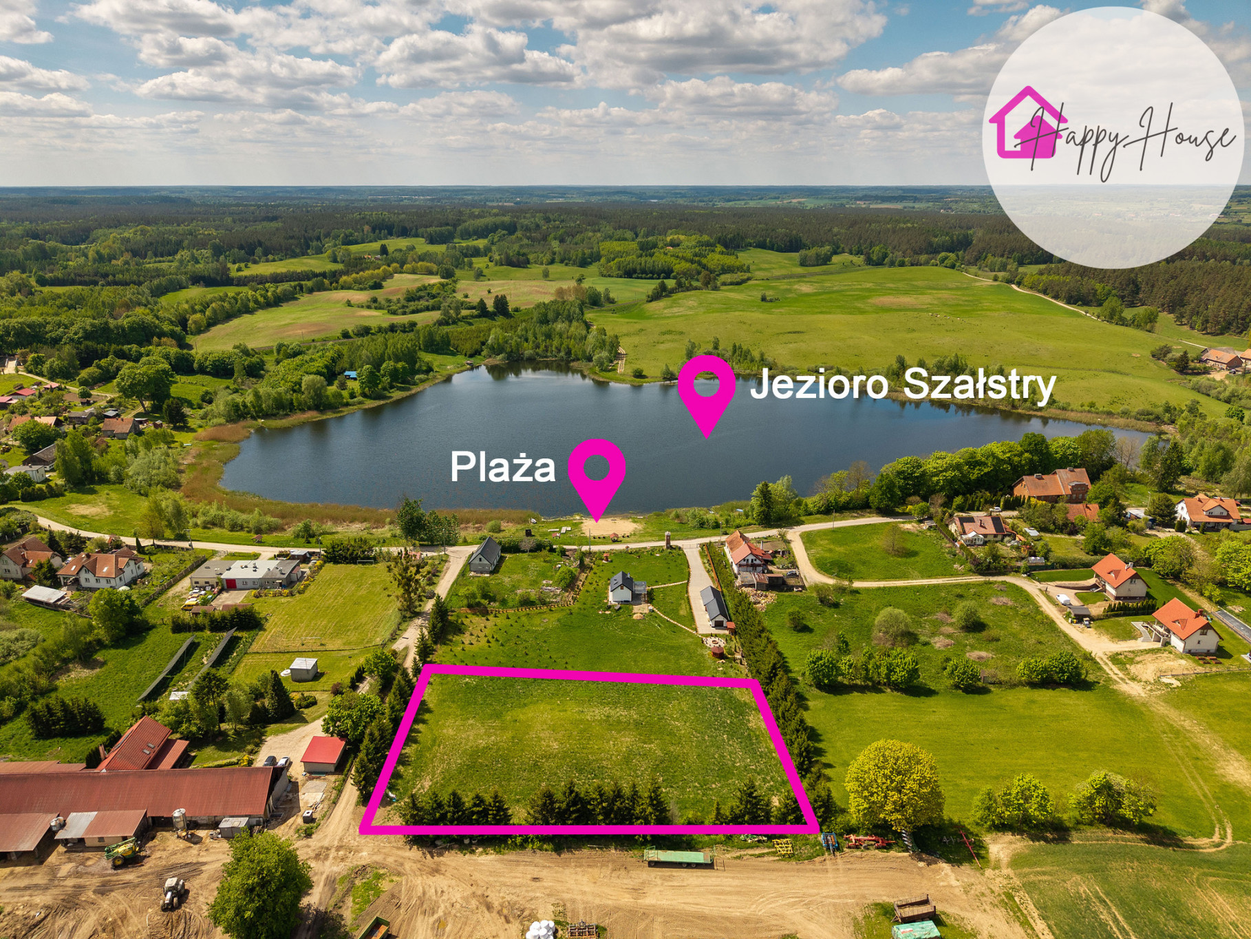 Działka Sprzedaż Szałstry