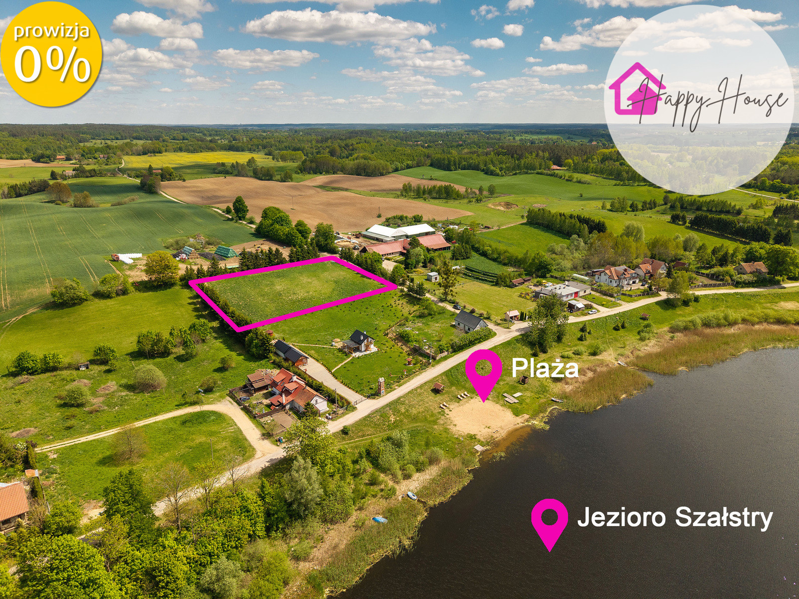 Działka Sprzedaż Szałstry